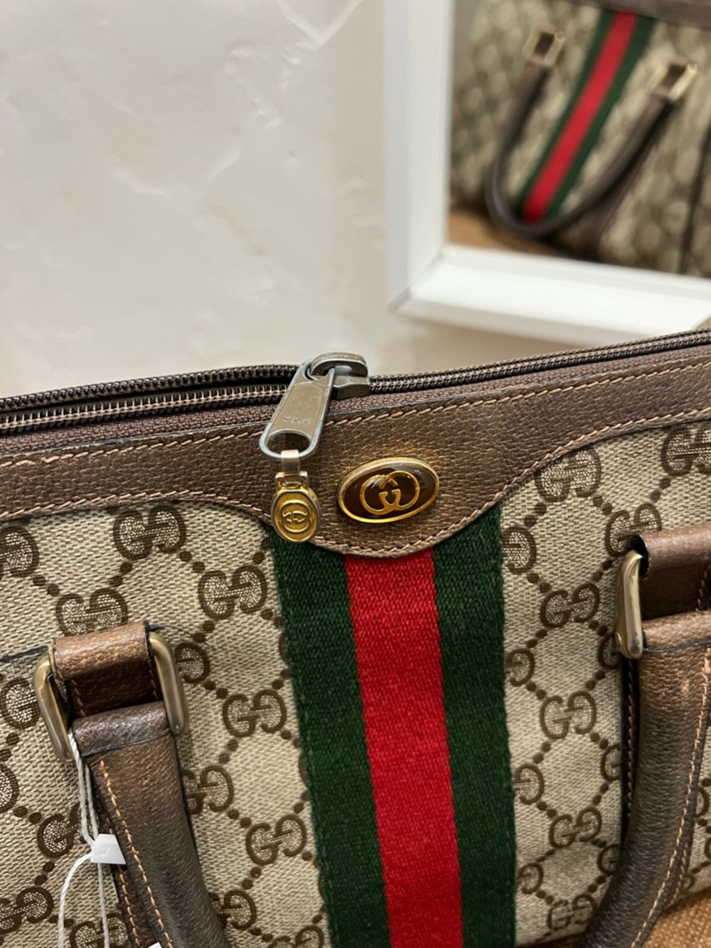 Gucci GG Plus Boston Bag - Picture 5 of 14